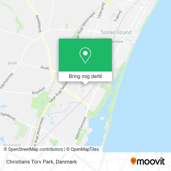 Christians Torv Park kort