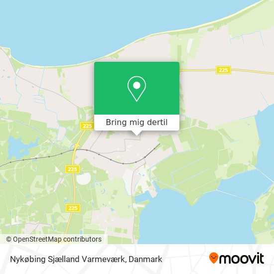 Nykøbing Sjælland Varmeværk kort