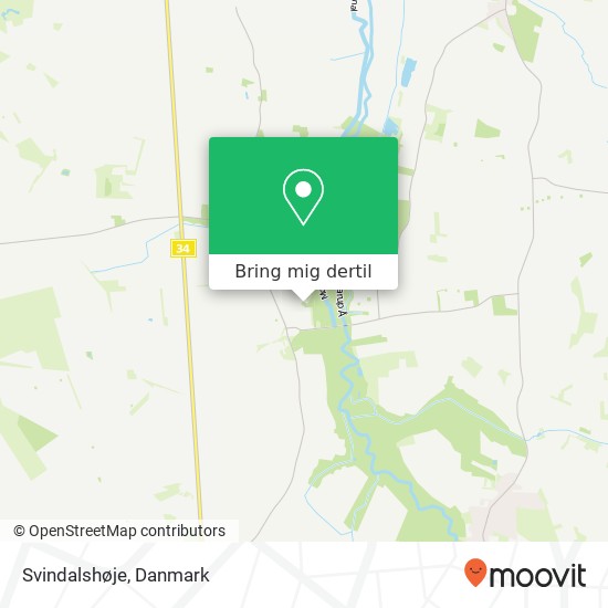 Svindalshøje kort