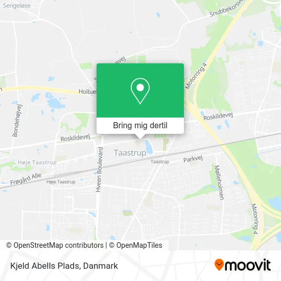 Kjeld Abells Plads kort