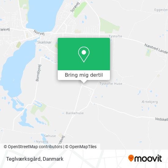 Teglværksgård kort