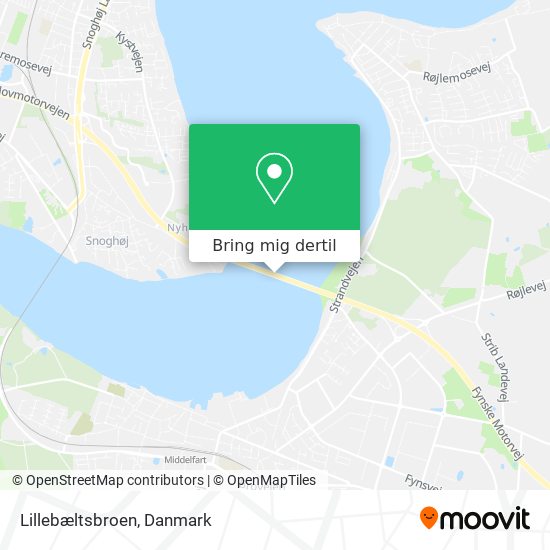 Lillebæltsbroen kort
