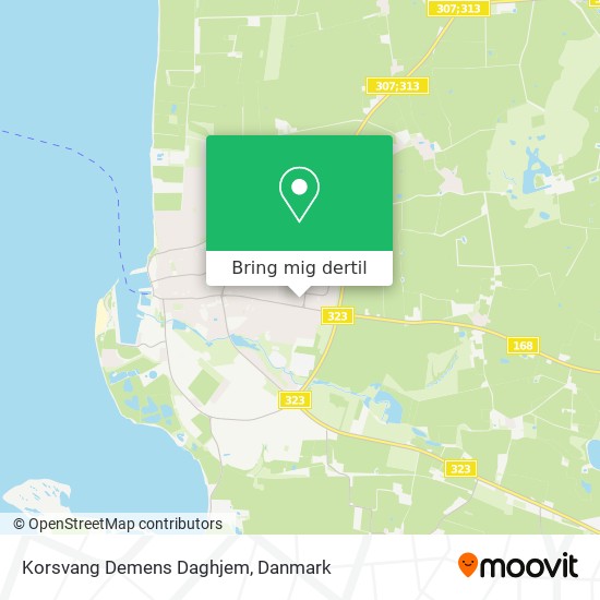 Korsvang Demens Daghjem kort