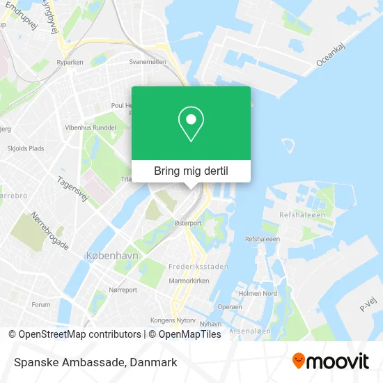 Spanske Ambassade kort