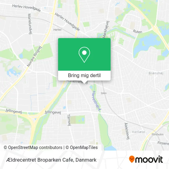 Ældrecentret Broparken Cafe kort