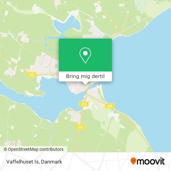 Vaffelhuset Is kort