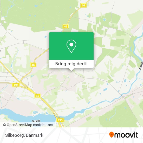 Silkeborg kort