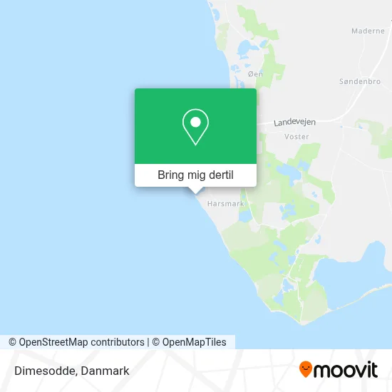 Dimesodde kort