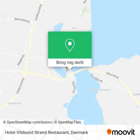 Hotel Vildsund Strand Restaurant kort