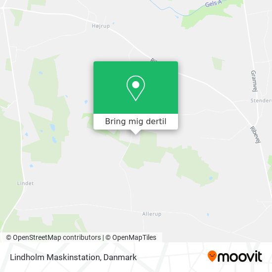 Lindholm Maskinstation kort