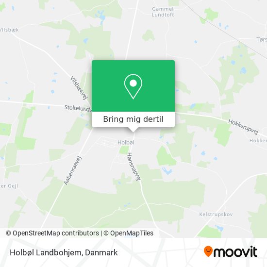 Holbøl Landbohjem kort