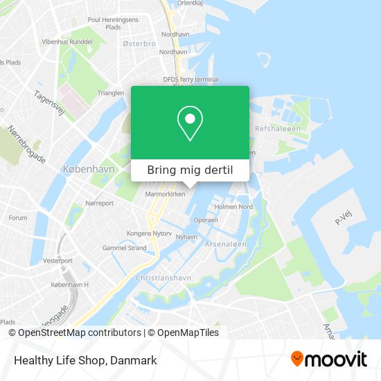 Healthy Life Shop kort