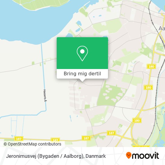 Jeronimusvej (Bygaden / Aalborg) kort