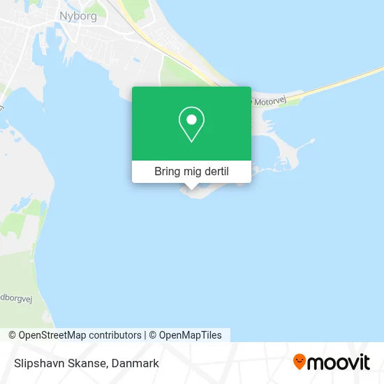 Slipshavn Skanse kort