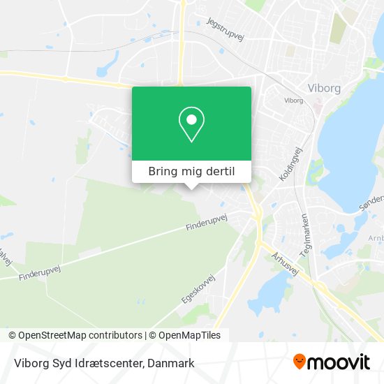 Viborg Syd Idrætscenter kort