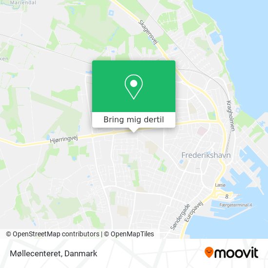 Møllecenteret kort