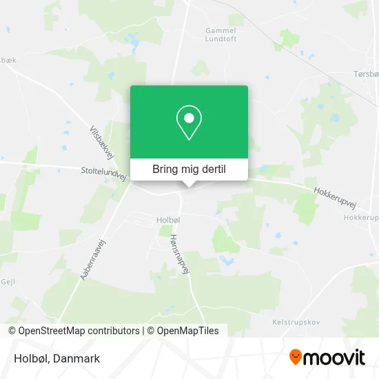 Holbøl kort