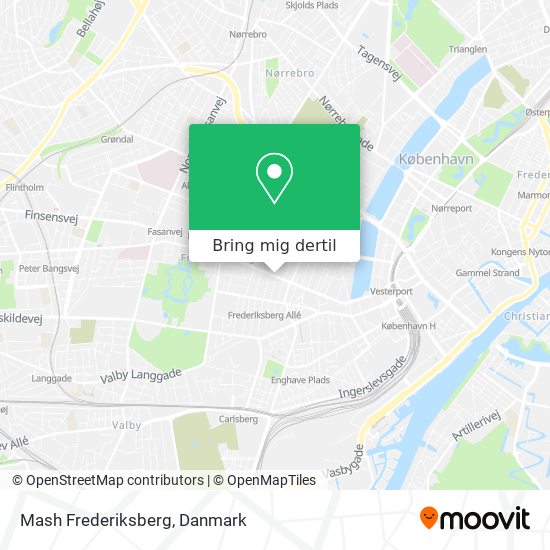 Mash Frederiksberg kort