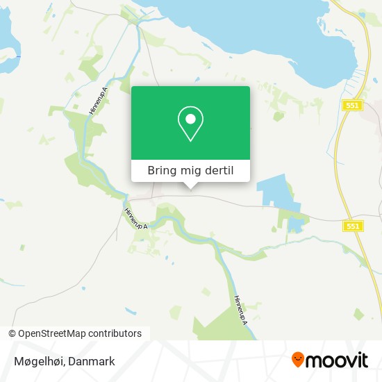 Møgelhøi kort