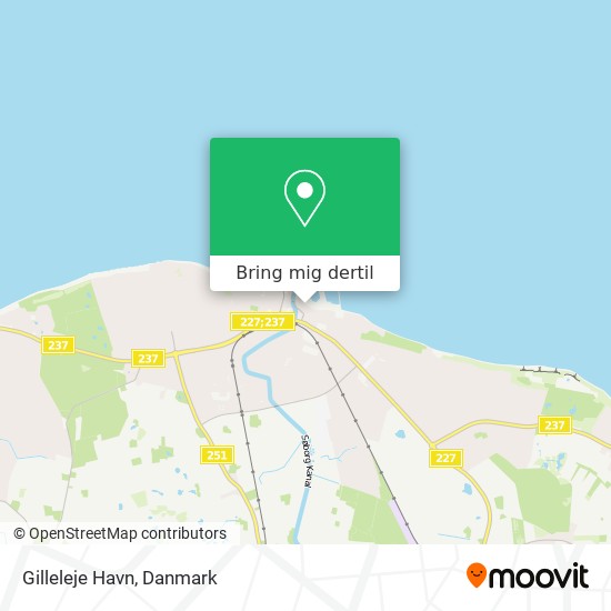 Gilleleje Havn kort