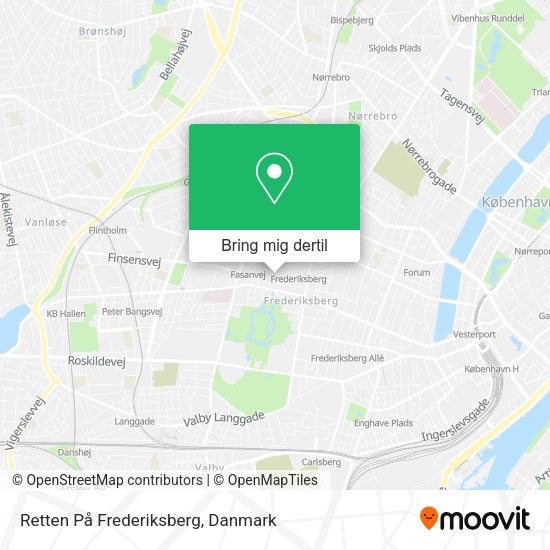 Retten På Frederiksberg kort