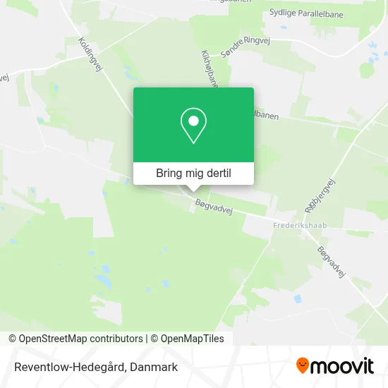 Reventlow-Hedegård kort