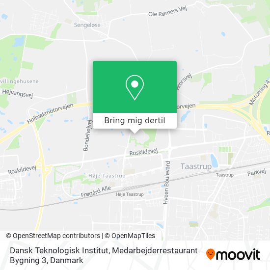 Dansk Teknologisk Institut, Medarbejderrestaurant Bygning 3 kort