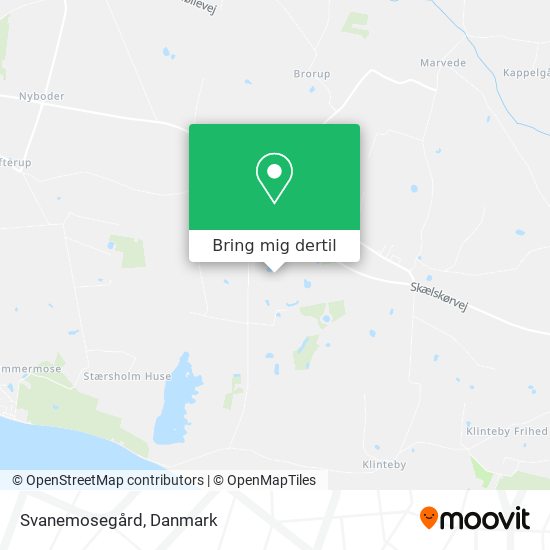 Svanemosegård kort