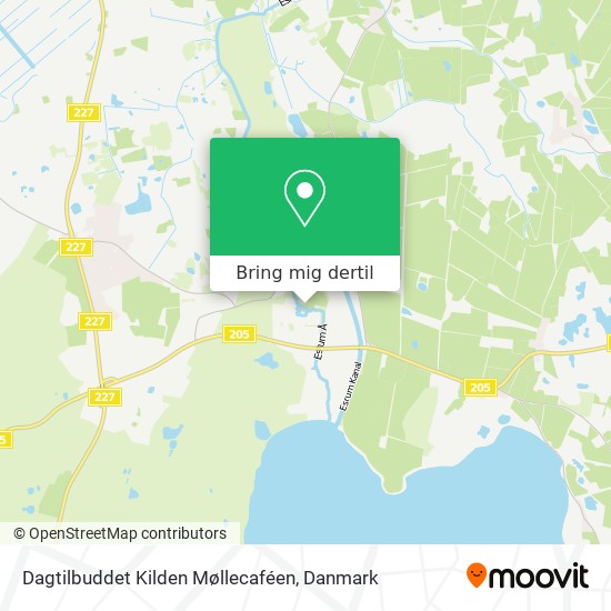 Dagtilbuddet Kilden Møllecaféen kort