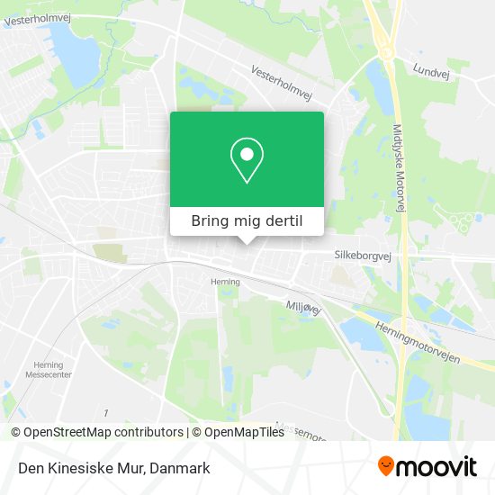 Den Kinesiske Mur kort