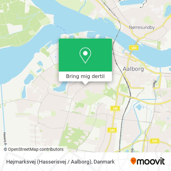 Højmarksvej (Hasserisvej / Aalborg) kort