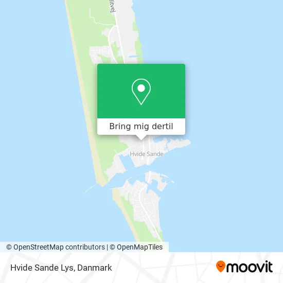 Hvide Sande Lys kort