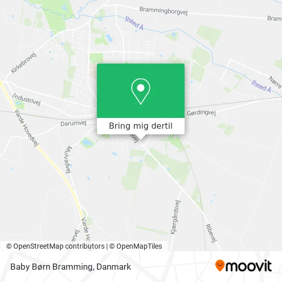 Baby Børn Bramming kort