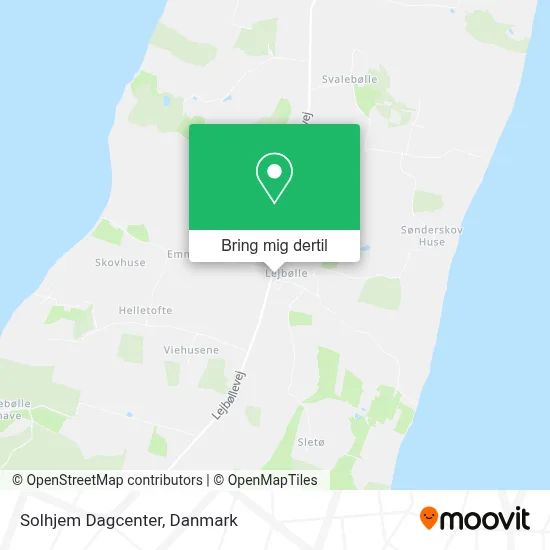 Solhjem Dagcenter kort