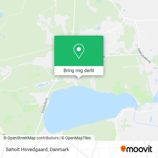Søholt Hovedgaard kort
