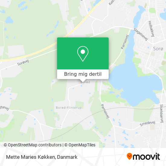Mette Maries Køkken kort