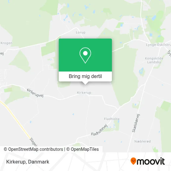Kirkerup kort