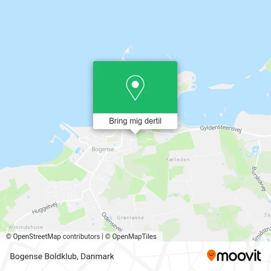 Bogense Boldklub kort