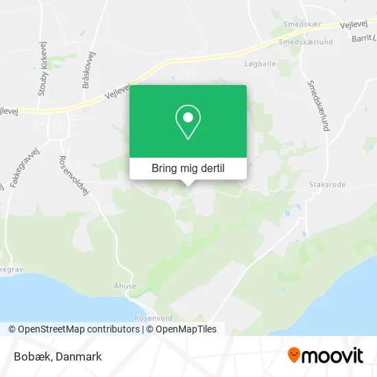 Bobæk kort