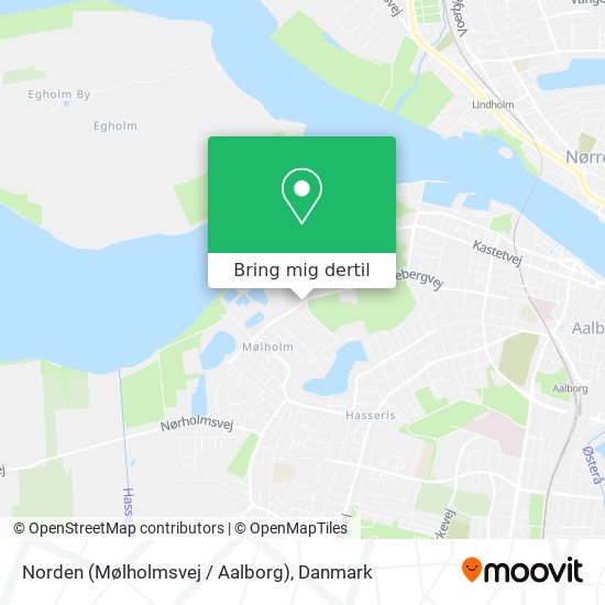 Norden (Mølholmsvej / Aalborg) kort