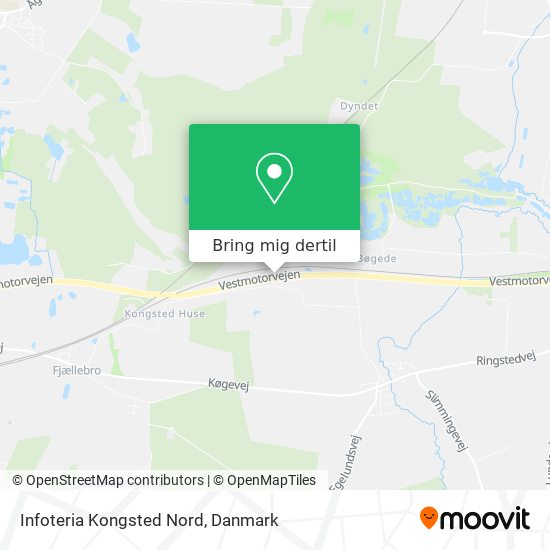 Infoteria Kongsted Nord kort