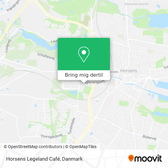 Horsens Legeland Café kort