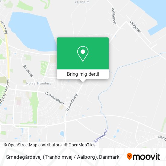 Smedegårdsvej (Tranholmvej / Aalborg) kort