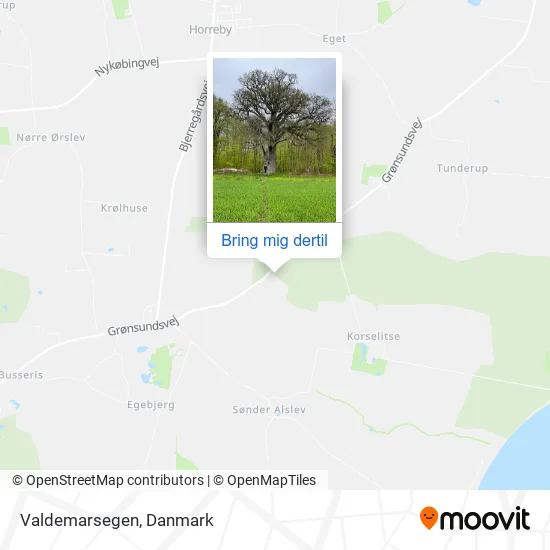 Valdemarsegen kort
