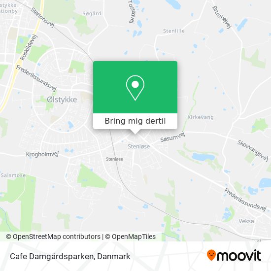 Cafe Damgårdsparken kort