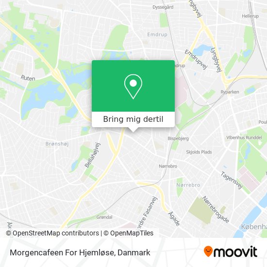 Morgencafeen For Hjemløse kort