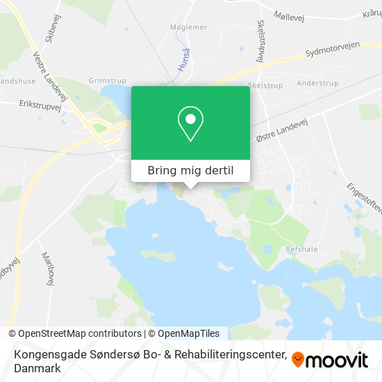 Kongensgade Søndersø Bo- & Rehabiliteringscenter kort