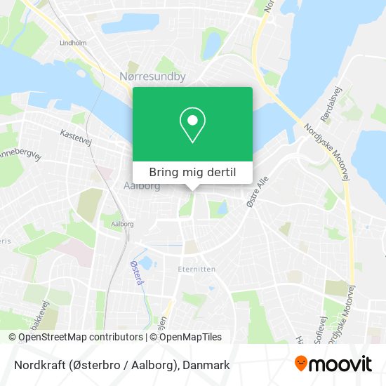 Nordkraft (Østerbro / Aalborg) kort