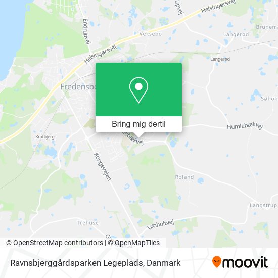 Ravnsbjerggårdsparken Legeplads kort