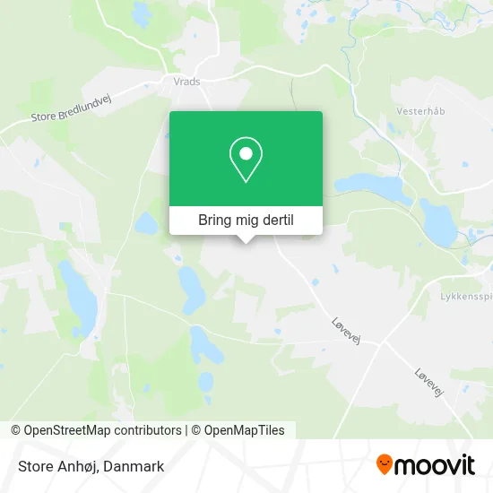 Store Anhøj kort